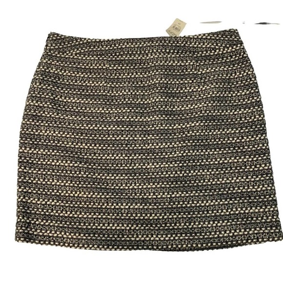 LOFT Dresses & Skirts - NWT LOFT Wool Blend Tweed Mini Skirt 12P